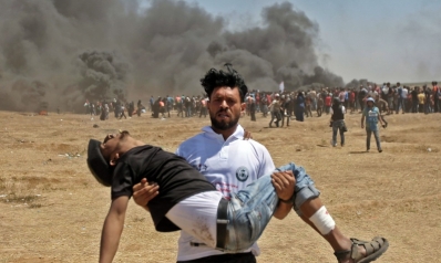 مذبحة على حدود غزة وسط غضب عربي ودولي مذبحة على حدود غزة وسط غضب عربي ودولي