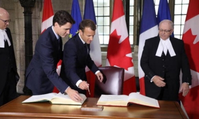 فرنسا وكندا تقرران تشكيل مجلس دفاع مشترك