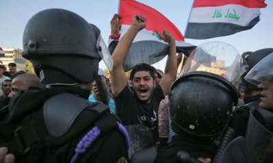 قادة الأحزاب يركبون موجة التظاهرات في العراق