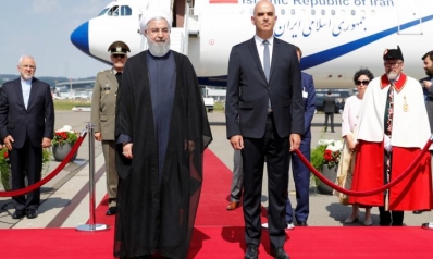 روحاني يبدأ بسويسرا لحشد دعم أوروبي للاتفاق النووي