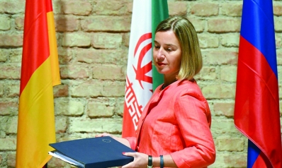 طهران والدول الخمس تحدّد 11 هدفاً وتبحث عن «حلول عملية لإنقاذ النووي» طهران والدول الخمس تحدّد 11 هدفاً وتبحث عن «حلول عملية لإنقاذ النووي»