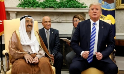 أمير الكويت يلتقي ترامب والقمة الأميركية الخليجية بديسمبر
