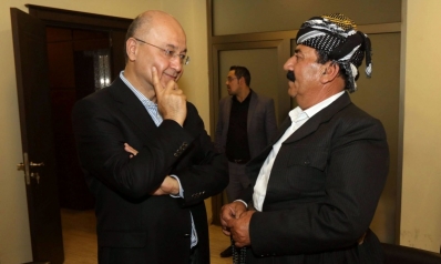 البارزاني يضع فيتو على ترشيح برهم صالح لرئاسة العراق