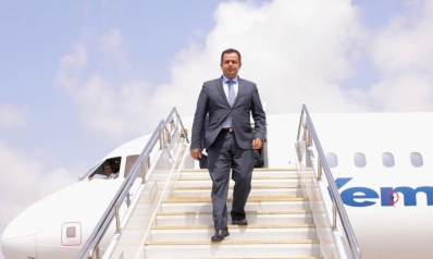 معين عبدالملك في عدن لأول مرة منذ تعيينه رئيسا للوزراء