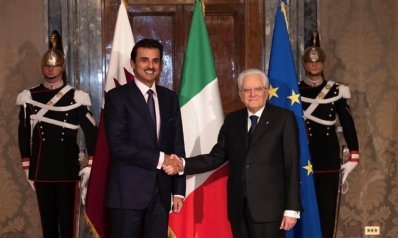 قطر وإيطاليا تؤكدان على حل الأزمة الخليجية بالحوار