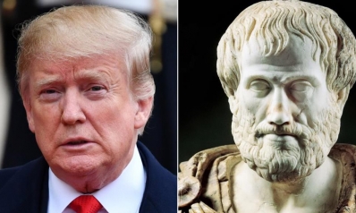 يتحدث عاطفياً ولا يقول شيئاً.. ما رأي أرسطو في ترامب؟