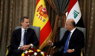 ملك إسبانيا يبحث عن دور لبلاده في إعادة إعمار العراق