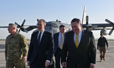 بومبيو في زيارة مفاجئة لبغداد مع تصاعد التهديدات للقوات الأميركية