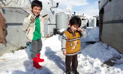 وفاة 15 طفلا بسبب البرد في مخيمات داخل سوريا