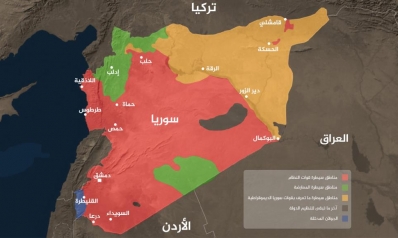 سوريا.. الخارطة العسكرية للمعارضة في الذكرى الثامنة للثورة