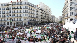 الجزائريون يتظاهرون للجمعة التاسعة للمطالبة برحيل النظام