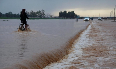 آلاف النازحين جنوبي العراق جراء السيول
