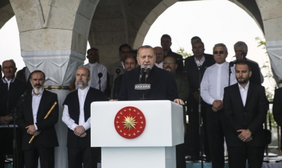 أردوغان: تركيا تعارض كل ما يمس حل الدولتين