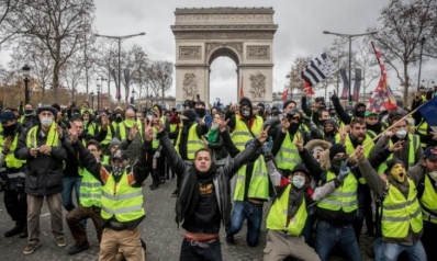 للأسبوع الـ44.. “السترات الصفراء” تتظاهر في شوارع فرنسا
