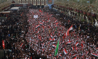 كربلاء تهتز على وقع هتافات آلاف العراقيين ضد الفساد