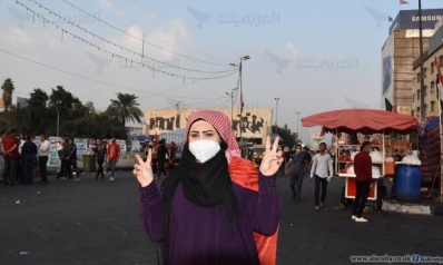 ساحة الاحتجاج… العراقيون يرسمون مستقبلهم ساحة الاحتجاج… العراقيون يرسمون مستقبلهم