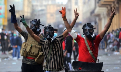 عراق تشرين بين أميركا وإيران