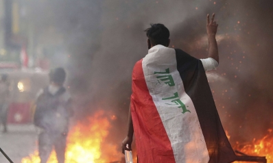 هدوء حذر يسود بغداد المنفجرة شعبيا في وجه الحكومة