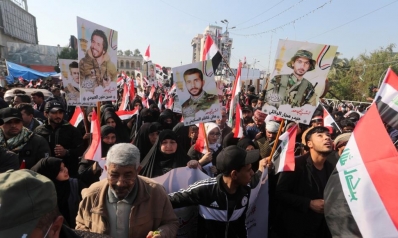 مظاهرة لأنصار الحشد في بغداد وجلسة مرتقبة للبرلمان