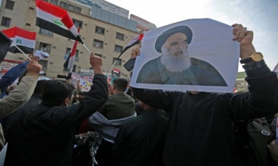 السيستاني يدعو لانتخابات مبكرة لتفادي “الفوضى والاقتتال” في العراق