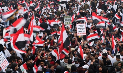 ما حقيقة أهدافه؟ مظاهرة بالآلاف لأنصار الصدر ضد الوجود الأميركي في العراق