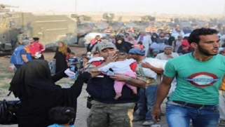 الاتحاد الأوروبي “قلق” من تدفق النازحين السوريين من تركيا