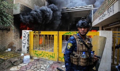 الخيارات الكردية بعد حرق مقر حزب البارزاني في بغداد