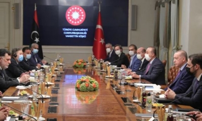 أردوغان يلتقي السراج بإسطنبول وقالن يدلي بتصريحات عن مستقبل الدعم العسكري لليبيا