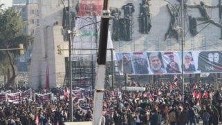 حشود ببغداد لإحياء ذكرى اغتيال سليماني والمهندس.. وحزب الله العراقي يعلن موقفه من “الثأر”