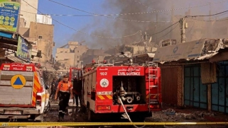 قتيل و10 مصابون في انفجار “غامض” وسط غزة