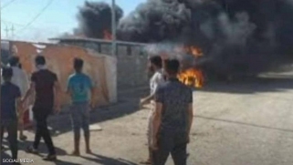 مأساة جديدة في مخيمات النزوح العراقية.. حريق يودي بحياة طفل