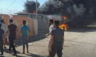 مأساة جديدة في مخيمات النزوح العراقية.. حريق يودي بحياة طفل