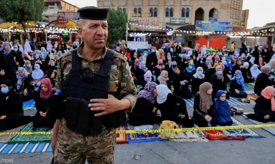 “عيد حزين” في بغداد غداة الهجوم الإرهابي