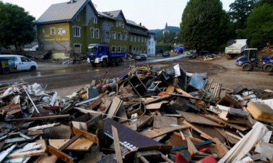 الأضرار الناجمة عن الفيضانات بألمانيا تكبد شركات التأمين 7 مليارات يورو