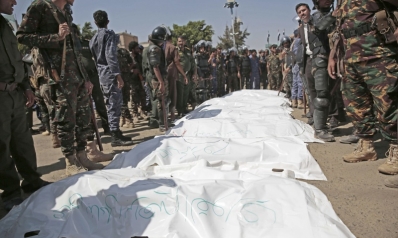 الحوثيون يُعدمون تسعة أشخاص في قضية صالح الصماد