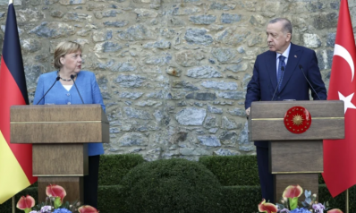 أردوغان وميركل يبحثان الهجرة غير النظامية وعلاقات تركيا بالاتحاد الأوروبي