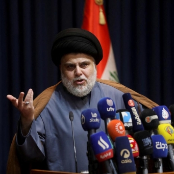 Al-Sadr uses his electoral victory to dislodge Irans most prominent ally in Iraq