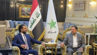 تمرد داخل العزم بسبب دعم الخنجر للحلبوسي لرئاسة البرلمان العراقي