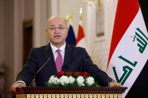 The Iraqi president warns of political blockage and calls for dialogue
