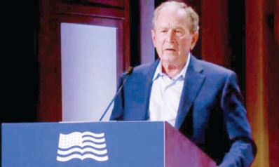 اعتراف بوش الفرويدي بشأن العراق