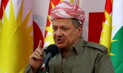 بارزاني يتعهد حماية إقليم كردستان بـ«الدم»