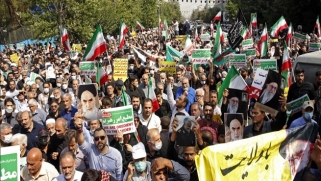 احتجاجات إيران : كيف تعكس هذه الصورة رواية النظام ؟