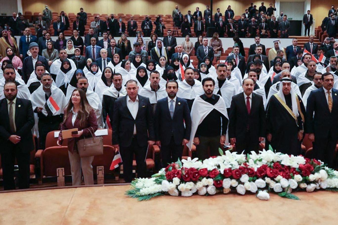 The women of the Iraqi parliament are able to unite to form the largest bloc