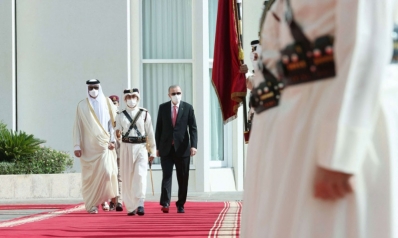 تعاون لإنقاذ أردوغان أم سباق بين قطر والسعودية