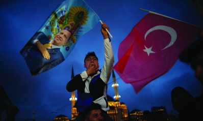 إردوغان في مستهل ولايته يعد بـ«حزام سلام»