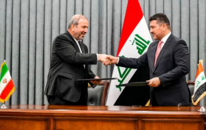 Iraq signs an agreement with Iran to barter oil for gas