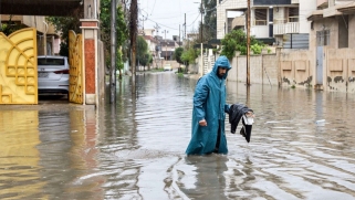 الأمطار الغزيرة تنعش آمال المزارعين العراقيين